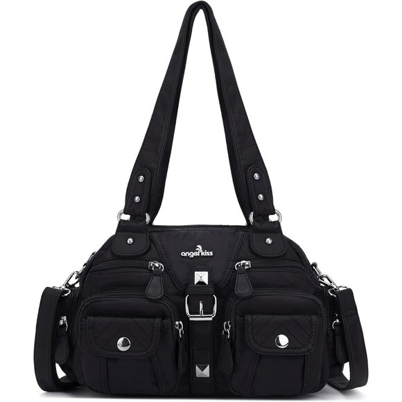 Elegant Hobo Shoulder Bag in Anti-Scratch PU Leather - Perfect for Everyday - Picture 1 of 8